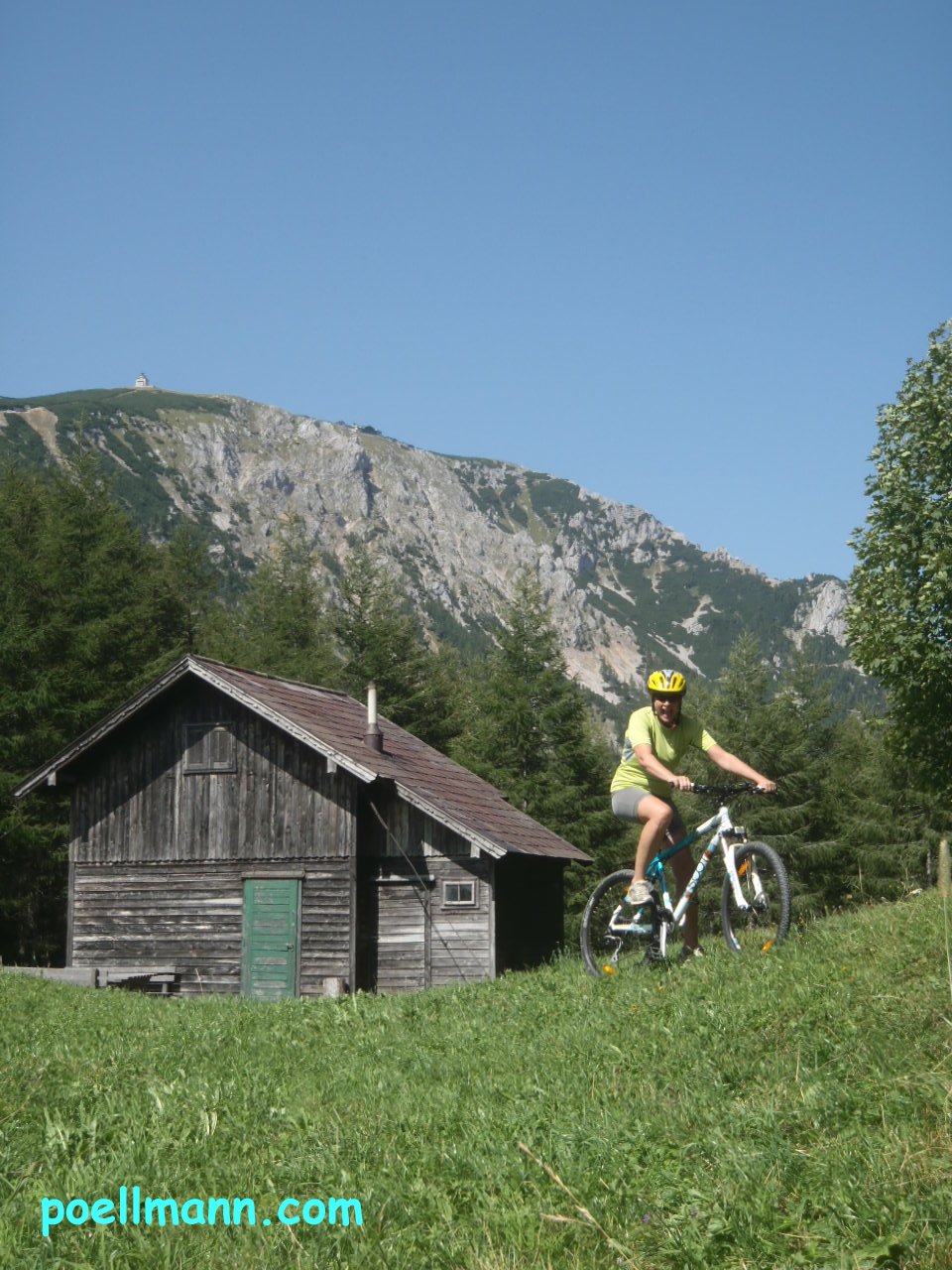 Schneeberg, Mountainbike,Ilse Pöllmann